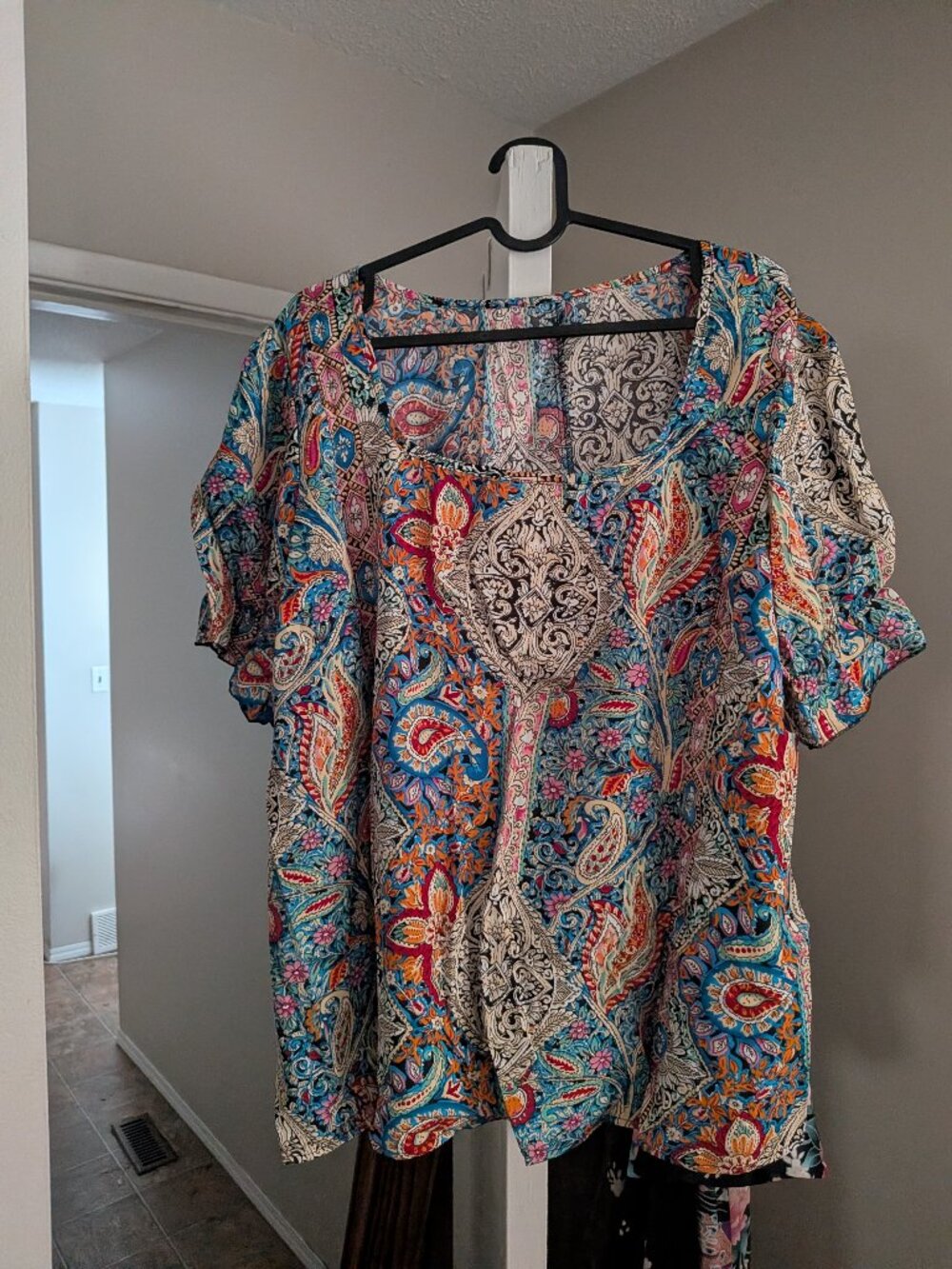 Plus size summer blouse